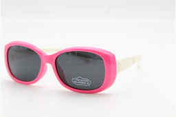 Солнцезащитные очки Feillis Polarized (детские) 66667 50-15-121 розов.с белыми дужками