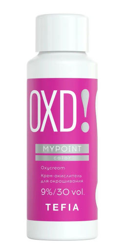 (цена за 2 шт) Крем-окислитель COLOR OXYCREAM 9%/30 vol, 60 мл MYPOINT (для крем-краски)