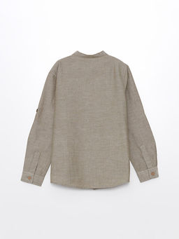 Hakim Yaka Uzun Kollu Erkek ?ocuk G?mlek - Waikiki фото 2