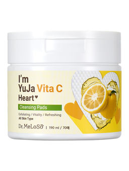 Dr.MeLoSo Очищающие пэды с витамином С / Im Yuja Vita C Heart Cleansing Pads, 190 мл
