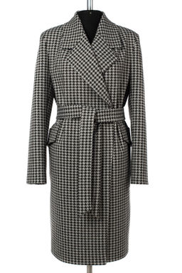 01-10495 Пальто женское демисезонное (пояс) - El podio фото 11