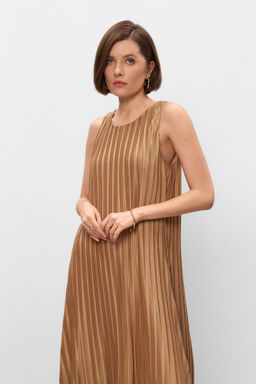 Платье миди плиссе - Mollis фото 3