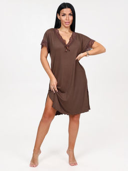 30 СОРОЧКА ЖЕНСКАЯ (Коричневый)