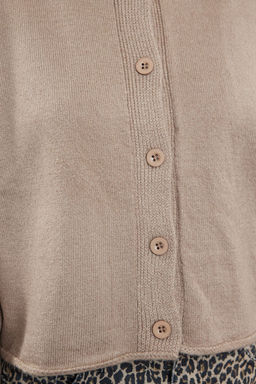 Vizon Genis Kal?p Crop Yumusak Dokulu Genis Kal?p Triko H?rka TWOAW25HI00176 - Trendyolmilla фото 4