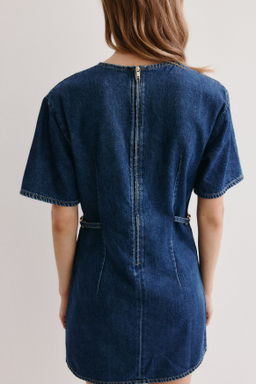 Vestido denim con hebillas - H&m фото 5