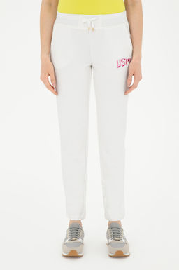 Женские спортивные штаны цвета экрю Неожиданная скидка в корзине - U.s. polo assn фото 9