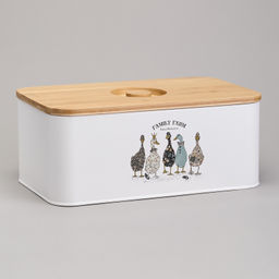 ХЛЕБНИЦА AGNESS FAMILY FARM 34*19,5*13,5 СМ  фото 3