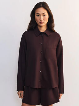 Льняная блуза свободного кроя ZR2605012008-27 / Zarina