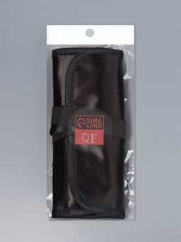 Набор кистей для макияжа SMOKY, 7 шт., чехол на завязках, чёрный