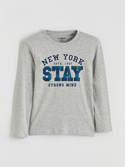New York Bask?l? Erkek ?ocuk Pijama Tak?m?