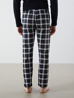 Standart Kal?p Ekose Erkek Pijama Alt