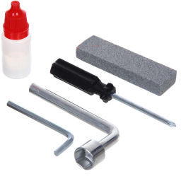 Набор пила цепная+секатор аккум.+удлинитель 2м. Mengtai (18В, 2,0Ач Li-ion аккум. 2шт, ЗУ 2 цепочки) MGT-4K