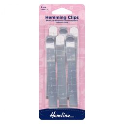 Клипсы для шитья с измерителем Hemline