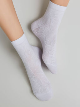 Цена за 2 пары. Носки Классические CONTE CLASSIC Носки женские белый - Conte elegant фото 3