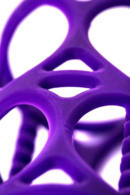 Насадка на пенис A-Toys by TOYFA Myri, силикон, фиолетовый, 7,5 см