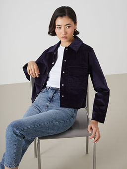 Kadife Kad?n G?mlek Ceket