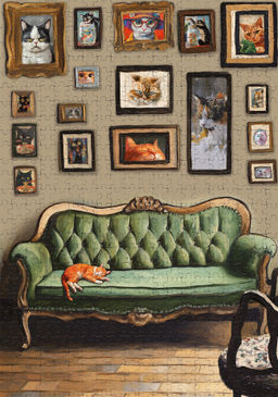 ФРЕЯ Пазл 1000 элемент. PZL-1000/81 Гостинная галерея