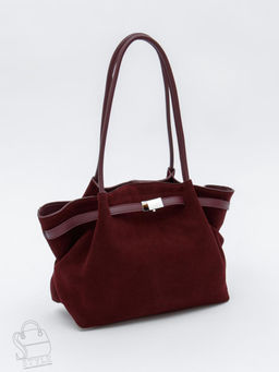 Сумка женская кожаная 990181NN wine red Natale Navetta