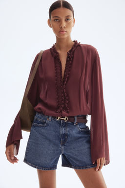 Blusa de crep? - H&m фото 3