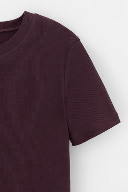 ЕВТ 3293/темный махагон фуфайка жен