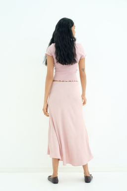 Falda midi asim?trica - H&m фото 5