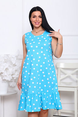 Сарафан с карманами, бирюза (905-2) - Плиона фото 10