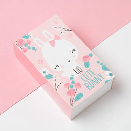 Носки для девочки «Крошка Я. Зайка», 4 пары, бело-розовые, 10-12 см