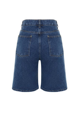 Mavi Kargo Cepli Normal Bel Denim Bermuda TWOSS24SR00014 - Trendyolmilla фото 8
