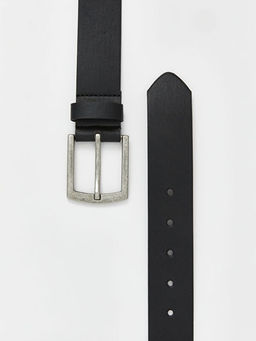 Deri G?r?n?ml? Erkek Kemer