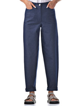 Хлопковые деним брюки - А+б коллекция фото 9