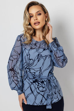Блузка женская 4021/21/Голубой