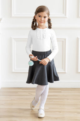 Джемпер детский белый Д-260 (158, 84)