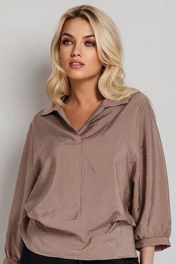 Блузка женская 4374/10/Светло-коричневый