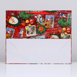 Пакет подарочный ламинированный новогодний С Новым годом, 49?40?19 см