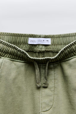 PLUSH CARGO TROUSERS - Zara фото 3