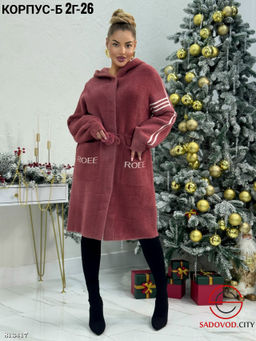 Пальто женское с капюшоном - Bruno фото 5