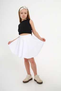 Солоха льняная с узлом, белая - Inzibe фото 33