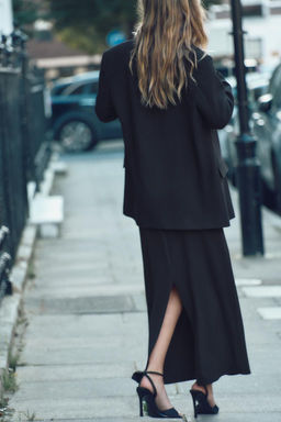 OVERSIZE DOUBLE-BREASTED BLAZER - Zara фото 17