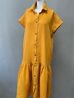 МУСЛИН, Платье на пуговицах - Knitka wear фото 4