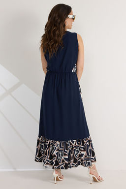 Платье Magia mody 2561 т/синий мультиколор