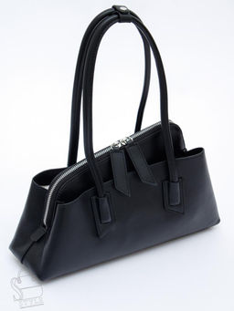 Сумка женская кожаная 6006L black Polina&Eiterou  в Новосибирске