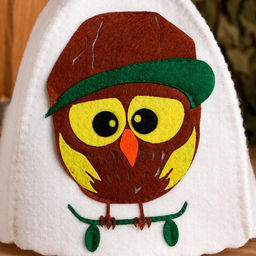 Шапка для бани с детской аппликацией Орландо войлок - Simaland фото 2