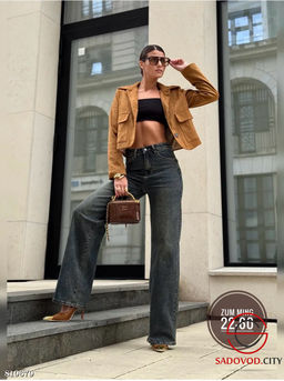 Джинсы женские с высокой посадкой