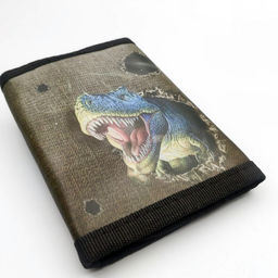 Sunflower Кошелёк детский голография с меняющимися картинками, черный