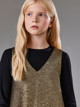 ACOOLA / Платье детское для девочек Dikke золотой фото 2