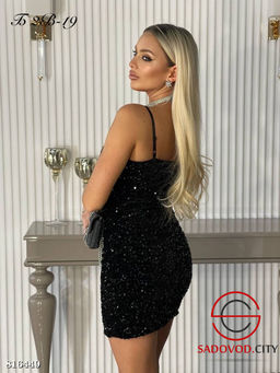 Платье женское с пайетками - Bruno фото 2