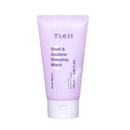 TIAM Snail & Azulene Sleeping Mask, 100ml - Успокаивающая ночная маска с Азуленом и Муцином улитки