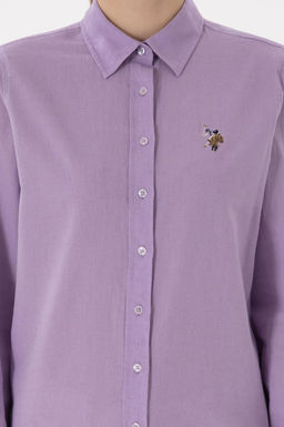 Kad_n Lila Uzun Kollu Basic G_mlek Sepette S_rpriz _ndirim - U.s. polo assn фото 6