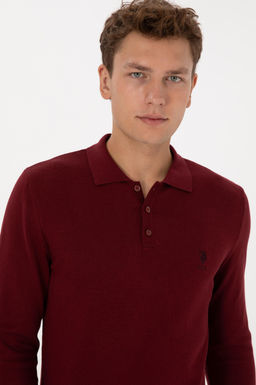 Erkek Bordo Basic Kazak - U.s. polo assn фото 2