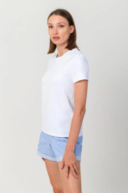 Футболка женская, цвет белый